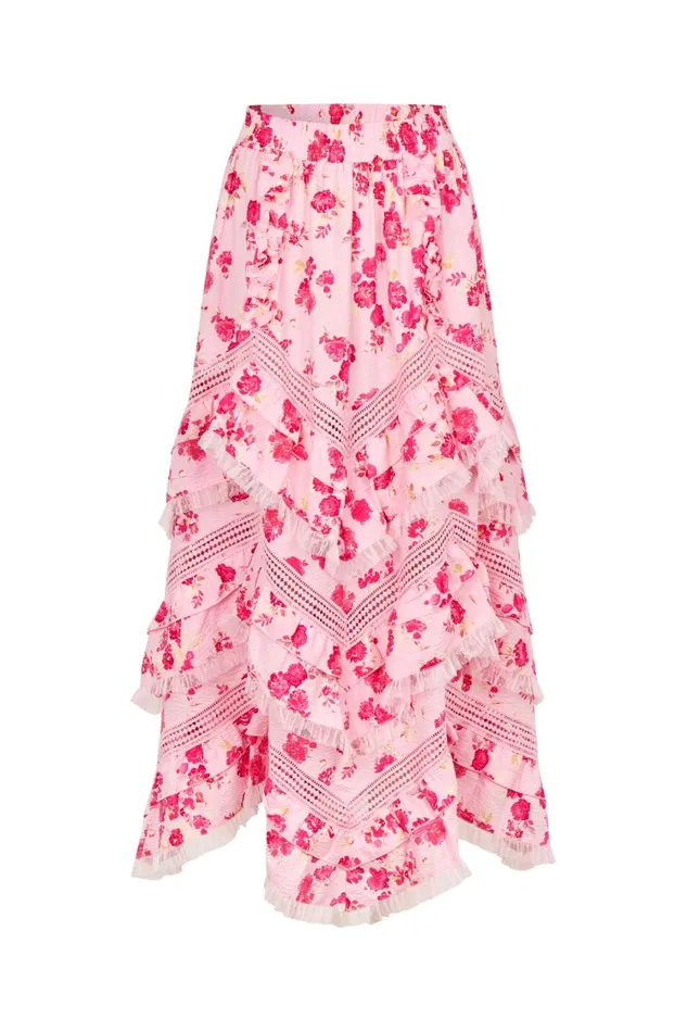 Daphne Skirt 8211 Sweet Florals Women Cras Skirts and Shorts