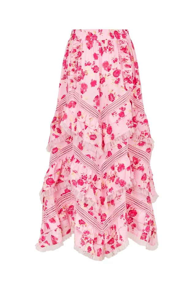 Daphne Skirt 8211 Sweet Florals Women Cras Skirts and Shorts