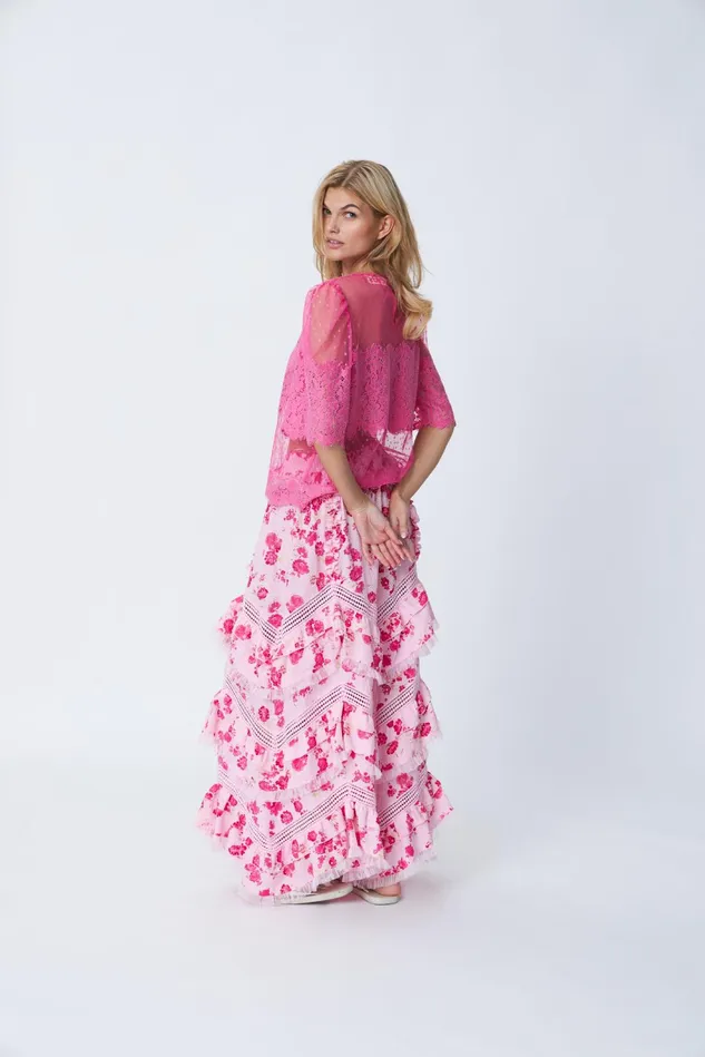 Daphne Skirt 8211 Sweet Florals Women Cras Skirts and Shorts