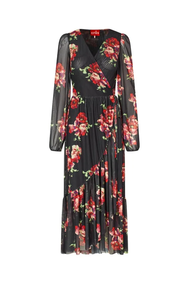 Debbie Dress 8211 Winter Floral Women Cras Dresses