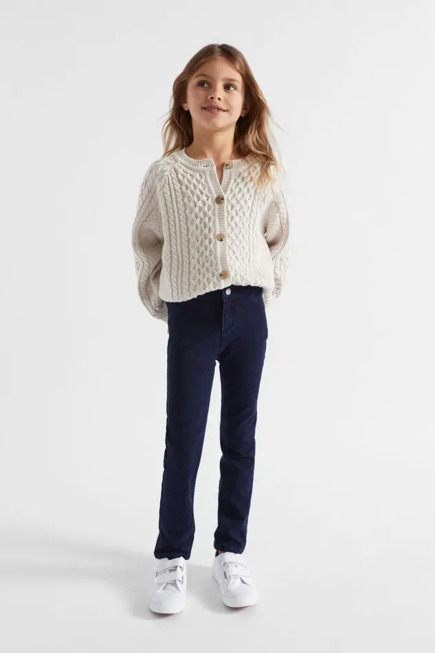 Denim and Jeans Girl Seed Heritage Core Ponte Jean Midnight Blue