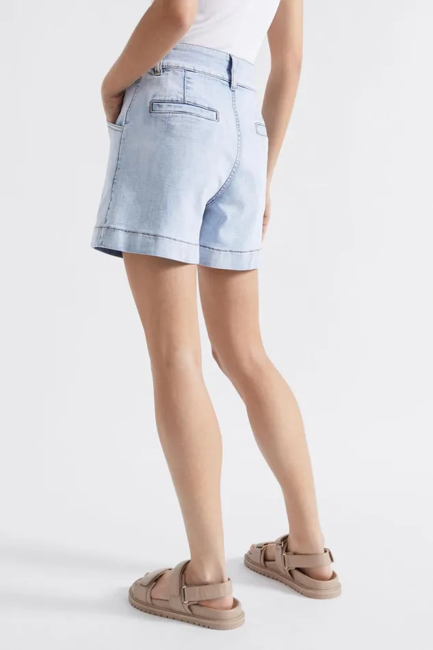 Denim Woman Seed Heritage Denim Panel Short Pacific Wash