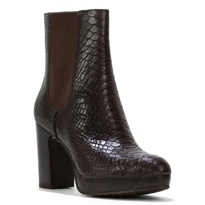 Donald Pliner Bootie ZELDA Dark Brown 8211 Women Donald Pliner Bootie ZELDA Dark Brown 8211 Women