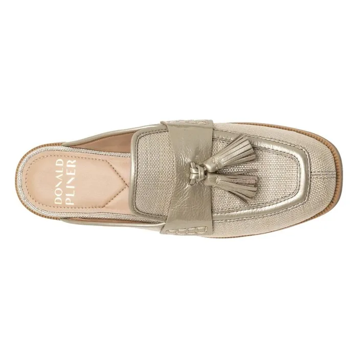 Donald Pliner Casual BRYANT Platino Raffia 8211 Women Donald Pliner Casual BRYANT Platino Raffia 8211 Women