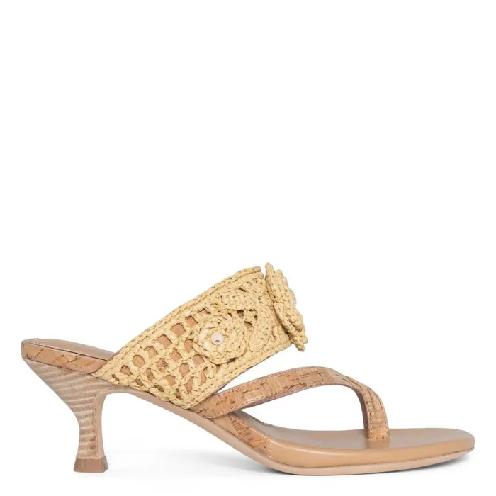 Donald Pliner Casual LOUKA Natural Crochet 8211 Women