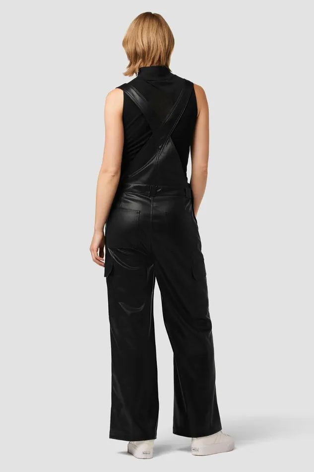 Dresses and Jumpsuits Women Hudson Jeans Utility Wide Leg Overall Black Dresses and Jumpsuits Women Hudson Jeans Utility Wide Leg Overall Black