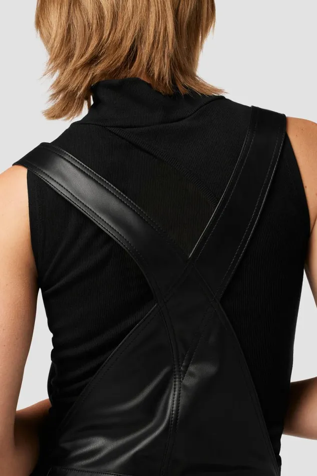 Dresses and Jumpsuits Women Hudson Jeans Utility Wide Leg Overall Black Dresses and Jumpsuits Women Hudson Jeans Utility Wide Leg Overall Black