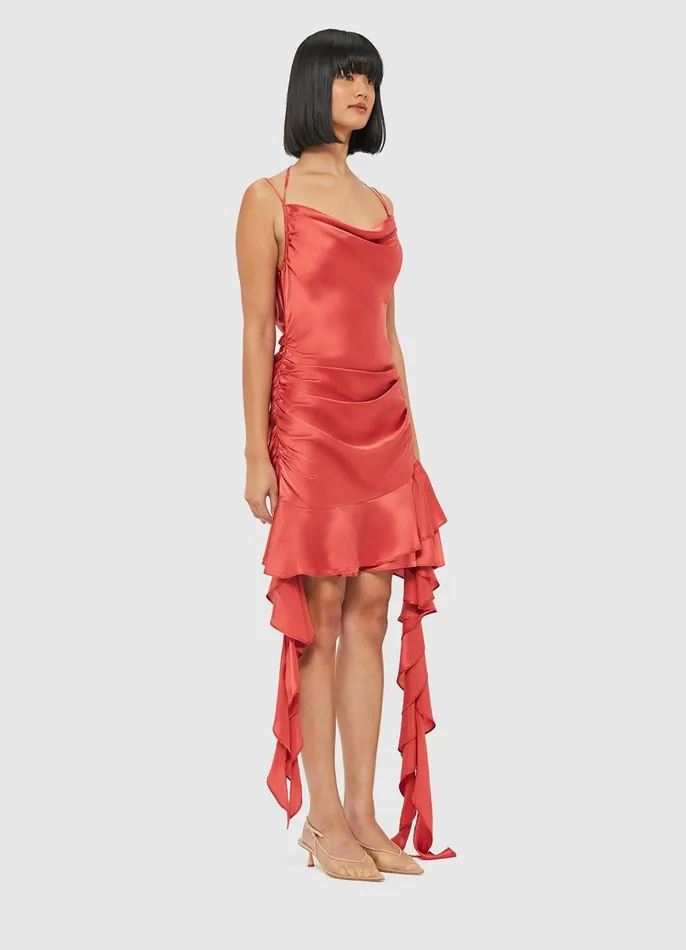 Dresses and Jumpsuits Women LEO LIN Alba Mini Dress 8211 Mulberry