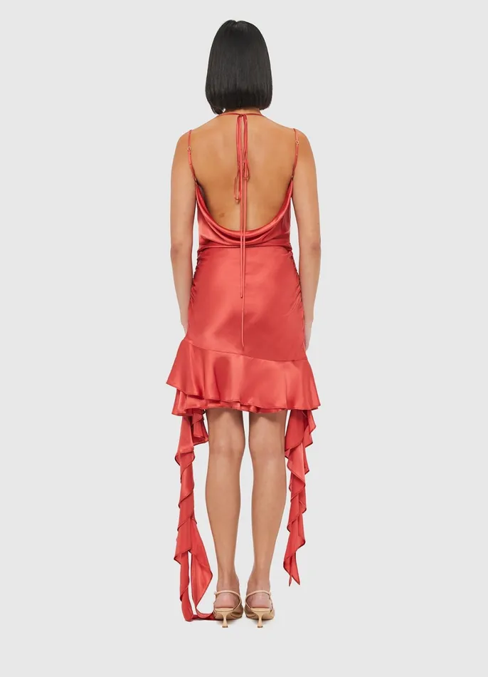 Dresses and Jumpsuits Women LEO LIN Alba Mini Dress 8211 Mulberry