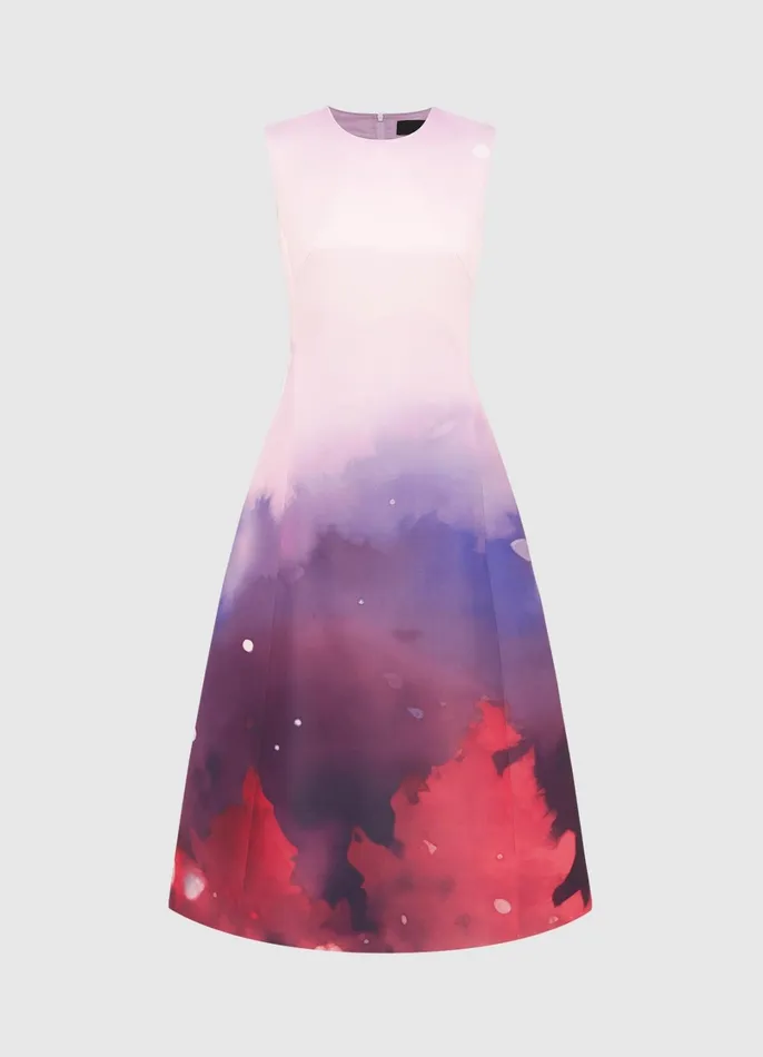 Dresses and Jumpsuits Women LEO LIN Cleo Sleeveless Midi Dress 8211 Fairground Print Dresses and Jumpsuits Women LEO LIN Cleo Sleeveless Midi Dress 8211 Fairground Print