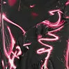 Dresses and Jumpsuits Women LEO LIN Remy Low Back Split Maxi Dress 8211 Neon Heart Print