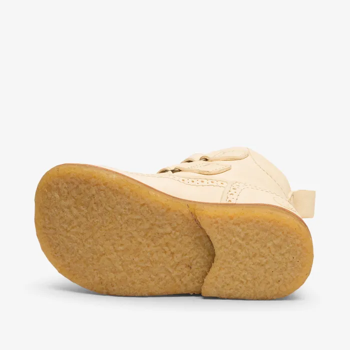 elba tex vanilla Beige KIDS Boots bisgaardshoes