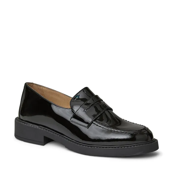 Elle Loafer Black Patent Women Bruno Magli M BY BRUNO MAGLI