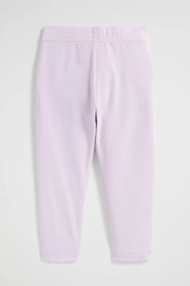 Essentials Baby Seed Heritage Basic Leggings Orchid
