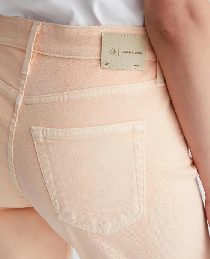 ExBoyfriend Slim 5 Years Hiwhite Mellow Peach Women AG Jeans Denim ExBoyfriend Slim 5 Years Hiwhite Mellow Peach Women AG Jeans Denim