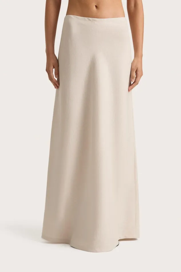 Faithfull The Brand Skirts and Shorts Antibes Maxi Skirt Sand 8211 Women Faithfull The Brand Skirts and Shorts Antibes Maxi Skirt Sand 8211 Women