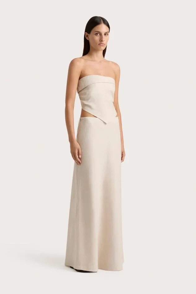 Faithfull The Brand Skirts and Shorts Antibes Maxi Skirt Sand 8211 Women Faithfull The Brand Skirts and Shorts Antibes Maxi Skirt Sand 8211 Women