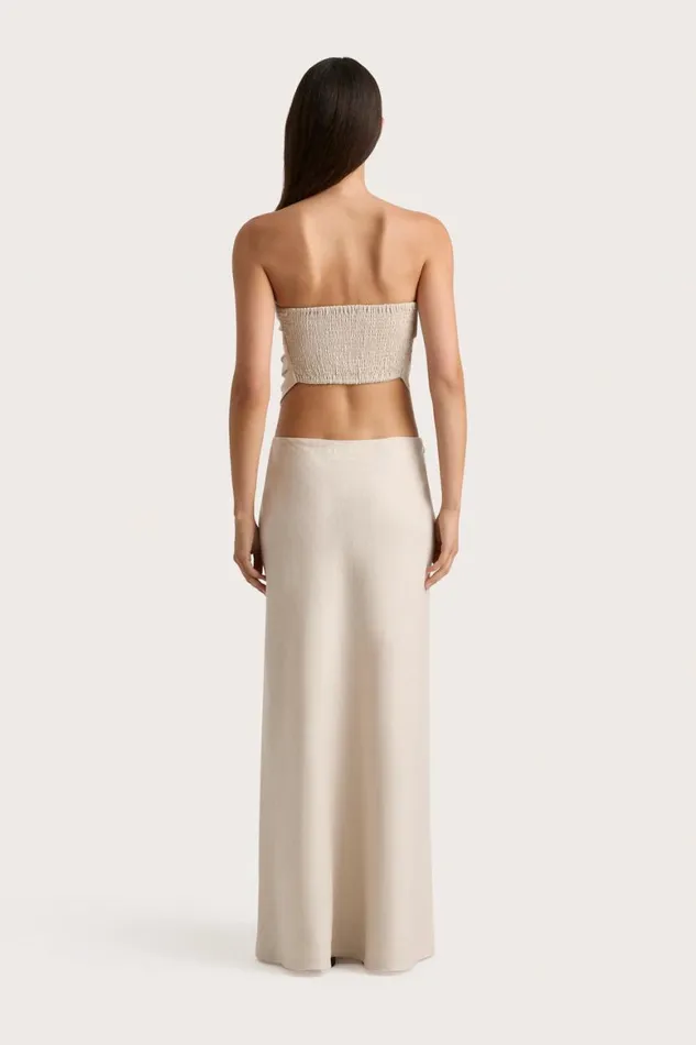 Faithfull The Brand Skirts and Shorts Antibes Maxi Skirt Sand 8211 Women Faithfull The Brand Skirts and Shorts Antibes Maxi Skirt Sand 8211 Women