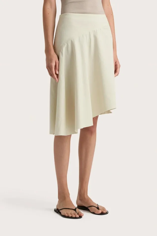 Faithfull The Brand Skirts and Shorts Calais Skirt Foam 8211 Women Faithfull The Brand Skirts and Shorts Calais Skirt Foam 8211 Women
