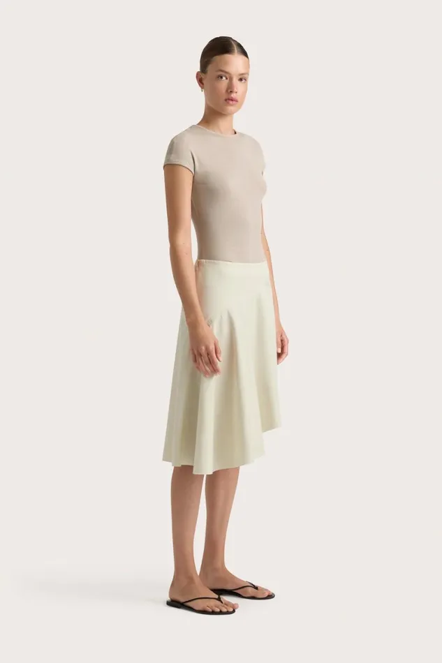 Faithfull The Brand Skirts and Shorts Calais Skirt Foam 8211 Women Faithfull The Brand Skirts and Shorts Calais Skirt Foam 8211 Women