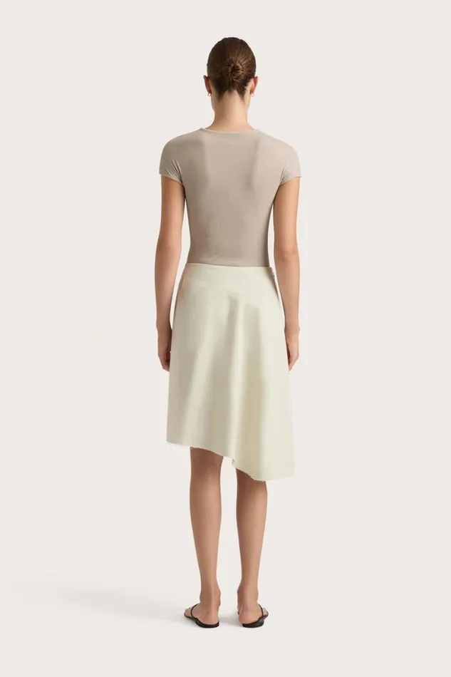 Faithfull The Brand Skirts and Shorts Calais Skirt Foam 8211 Women Faithfull The Brand Skirts and Shorts Calais Skirt Foam 8211 Women