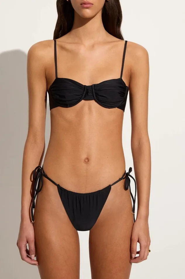 Faithfull The Brand Swim Pacific Bikini Bottoms Black 8211 Final Sale 8211 Women Faithfull The Brand Swim Pacific Bikini Bottoms Black 8211 Final Sale 8211 Women