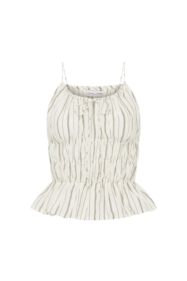 Faithfull The Brand Tops Casale Top Trieste Stripe 8211 Final Sale 8211 Women Faithfull The Brand Tops Casale Top Trieste Stripe 8211 Final Sale 8211 Women