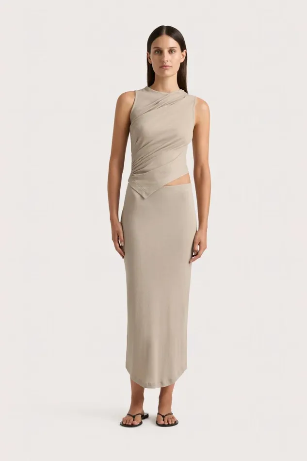 Faithfull The Brand Tops Loire Top Taupe 8211 Women