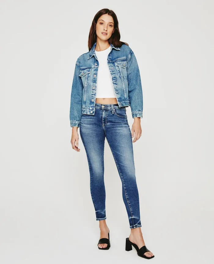 Farrah Skinny Ankle 16 Years Lithium Women AG Jeans Denim