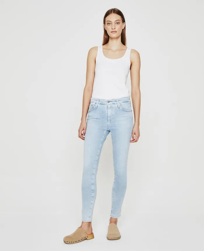 Farrah Skinny Ankle 21 Years Coastline Women AG Jeans Denim