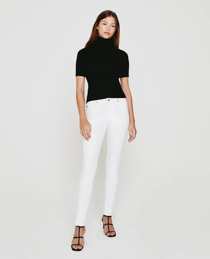 Farrah Skinny White Women AG Jeans Pants