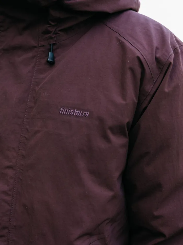 Finisterre Jackets and Coats Men Ignis Jacket Black Cherry