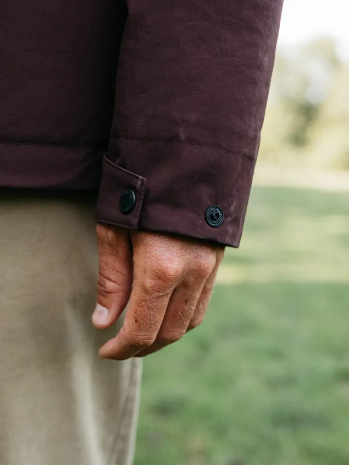 Finisterre Jackets and Coats Men Ignis Jacket Black Cherry