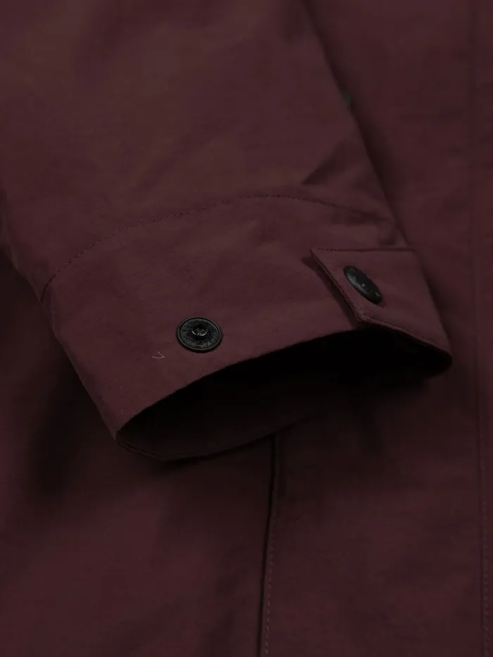 Finisterre Jackets and Coats Men Ignis Jacket Black Cherry