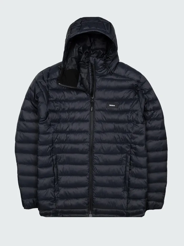 Finisterre Jackets and Coats Men Nimbus Hooded Jacket Black