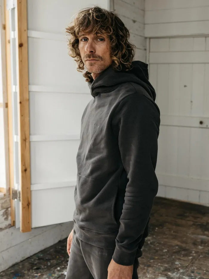 Finisterre Sweaters Men Zawn Hoodie Raven