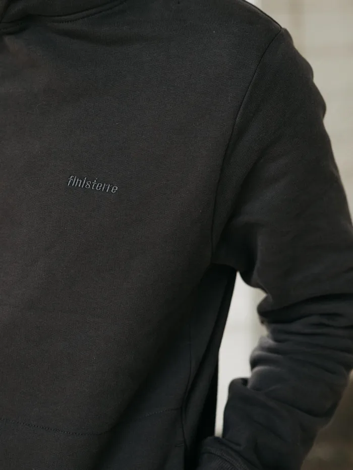 Finisterre Sweaters Men Zawn Hoodie Raven