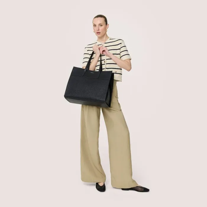 Fiorelli Sol Tote Black Cut Out Backpacks Tote Bags
