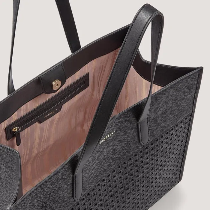 Fiorelli Sol Tote Black Cut Out Backpacks Tote Bags