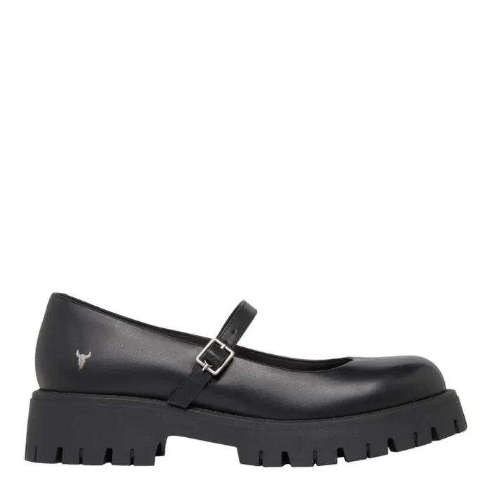 Flats Women Windsor Smith TIMELESS BLACK FLATS