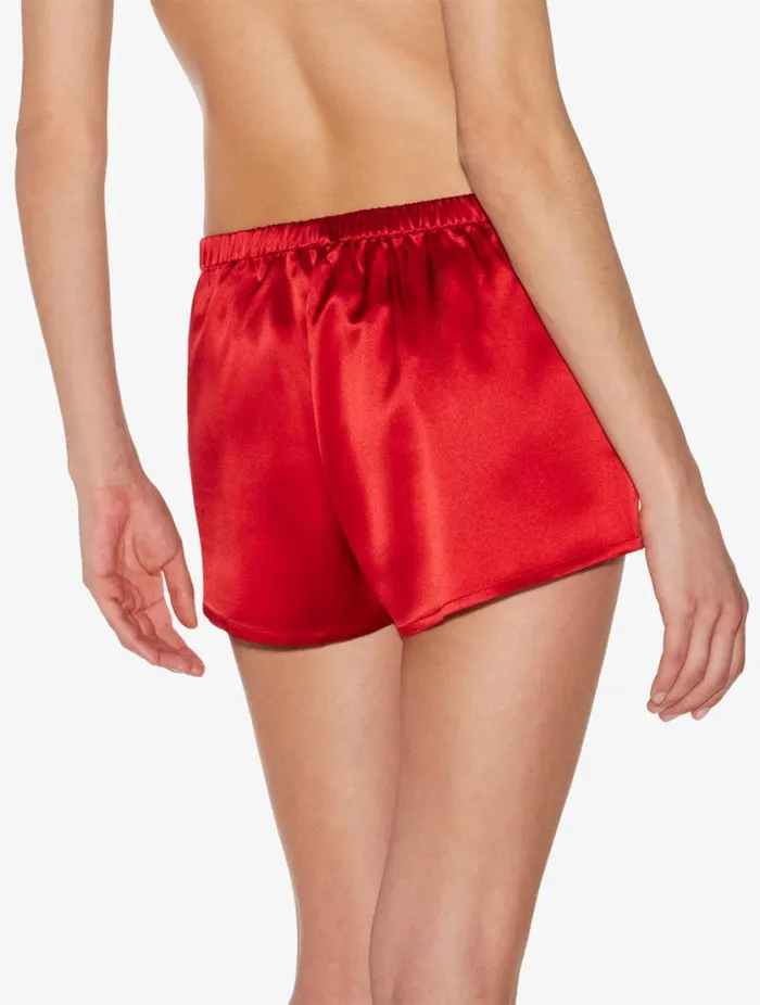 Garnet Silk Pajama Shorts Sleepwear La Perla Pajamas