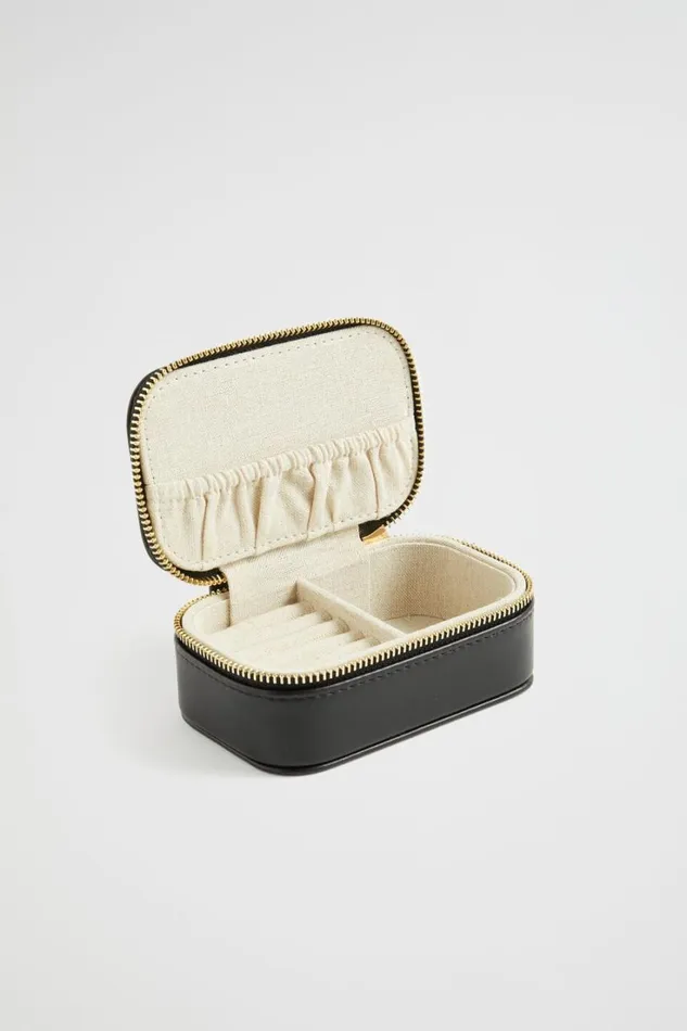 Gifting and Small Items Woman Seed Heritage Mini Jewellery Case Black