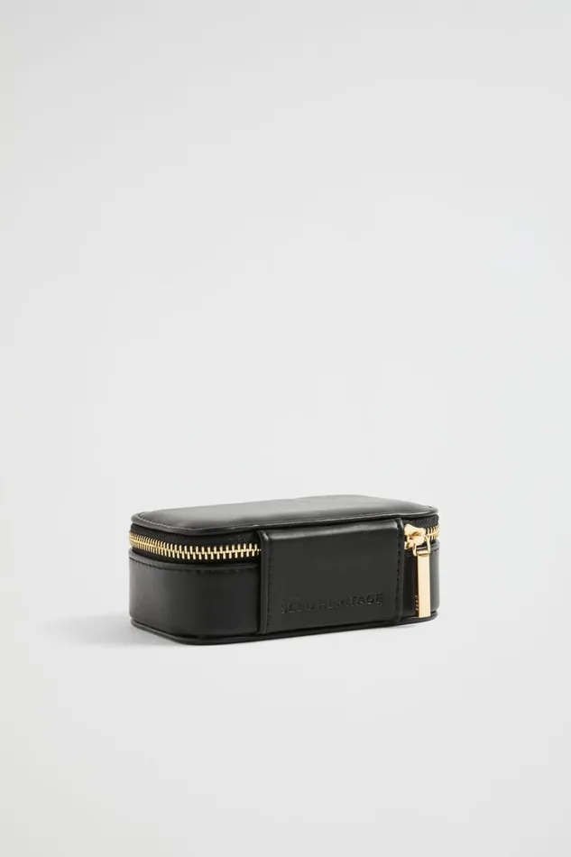 Gifting and Small Items Woman Seed Heritage Mini Jewellery Case Black