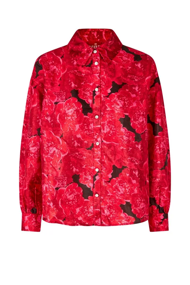 Gina Shirt 8211 Pink Peony Women Cras Shirts
