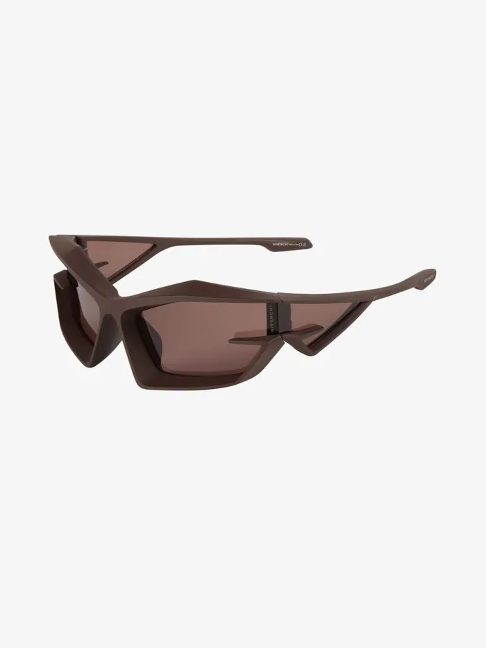 Giv Cut Unisex Injected Sunglasses Brown WomenMen Givenchy Sunglasses