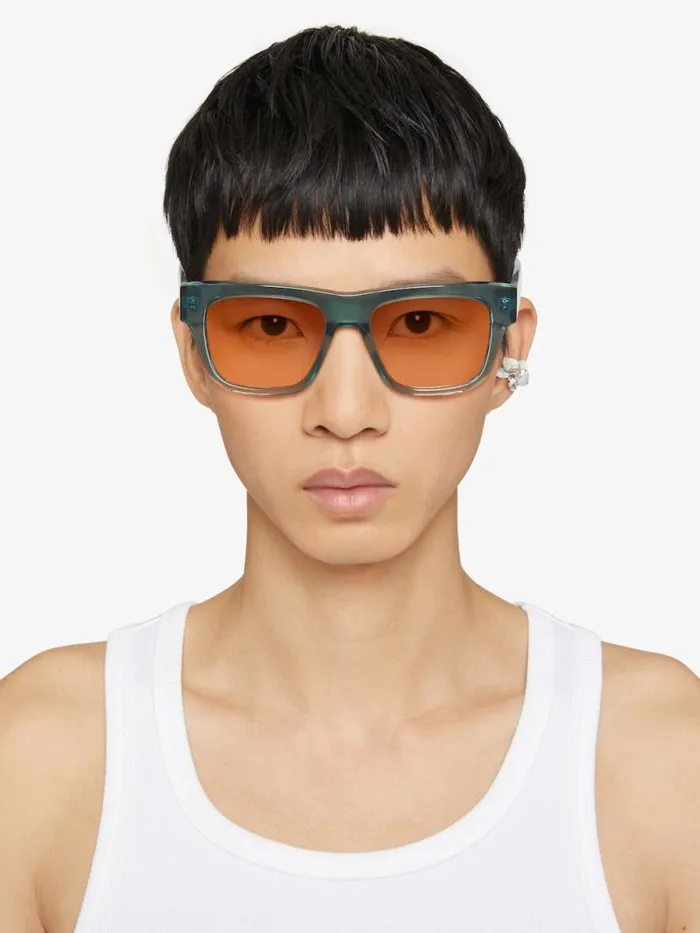 Gv Day Unisex Sunglasses In Acetate Greenorange WomenMen Givenchy Sunglasses