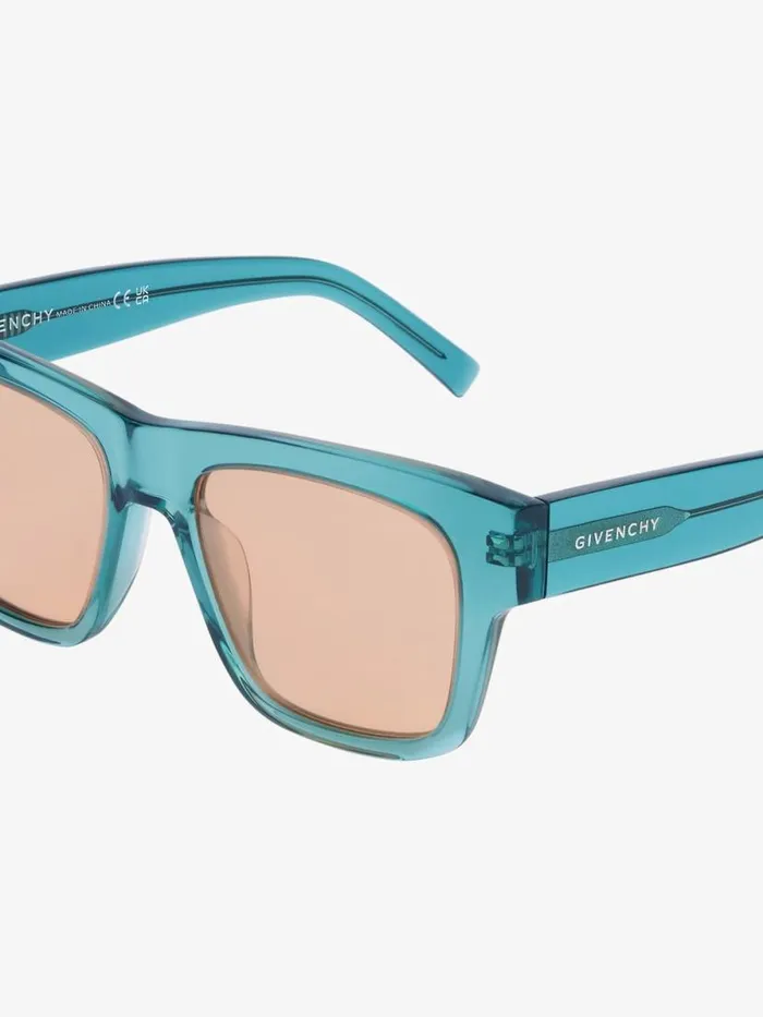 Gv Day Unisex Sunglasses In Acetate Greenorange WomenMen Givenchy Sunglasses