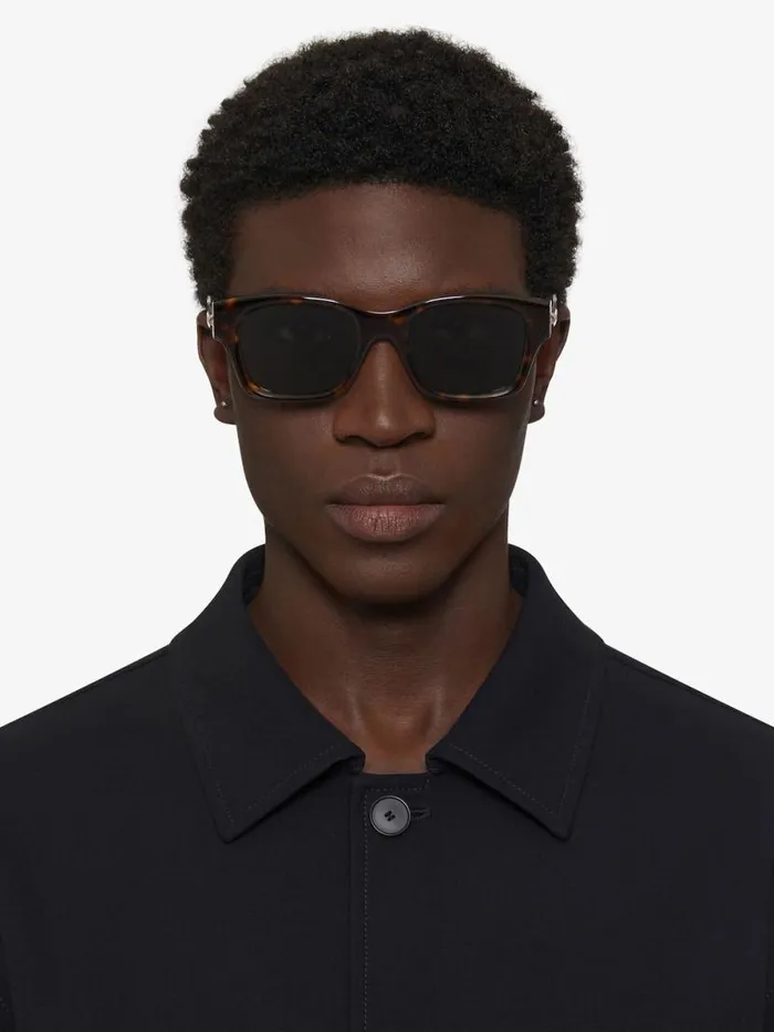 Gv One Sunglasses In Acetate Havanna Men Givenchy Sunglasses