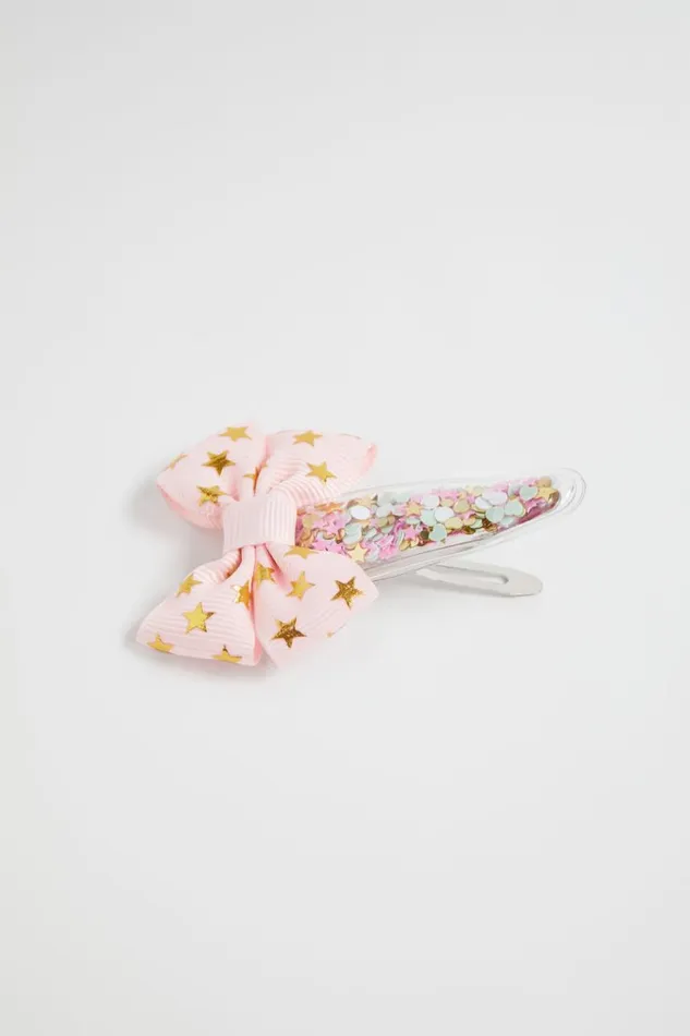 Hair Accessories Girl Seed Heritage Grosgrain Bow Shaker Snap Multi