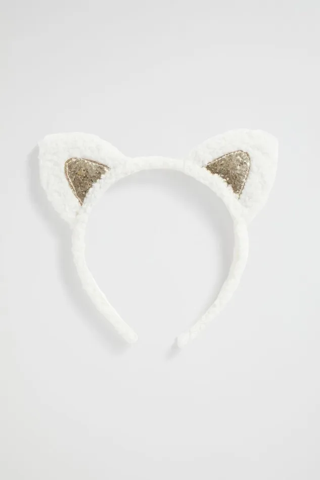 Hair Accessories Girl Seed Heritage Teddy Ears Headband Canvas